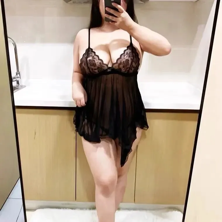 Sexy Girls ชุดนอนเซ็กซี่ไซส์ใหญ่ สาวอ้วนก็ใส่ได้ ชุดนอนซีทรู ใส่สบาย ชุดนอนไม่นอน ส่งไวจากไทย H1127